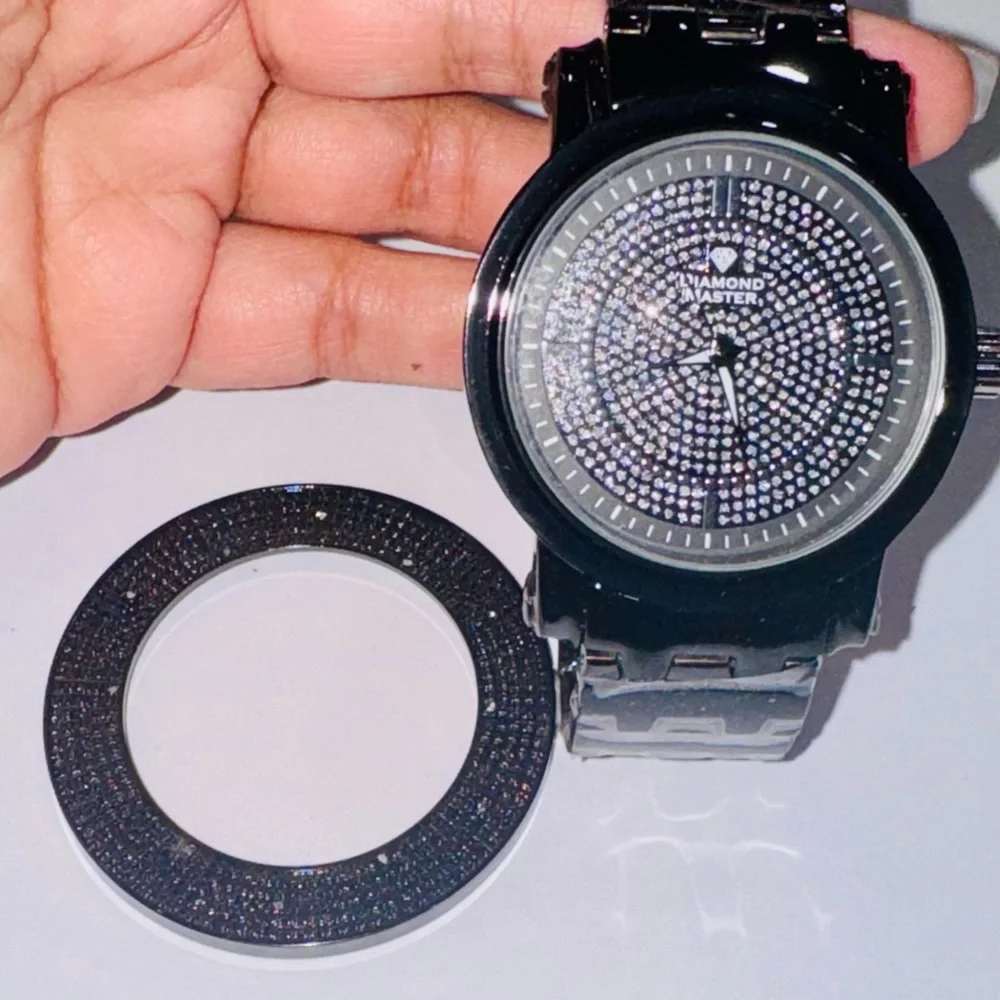 Real Diamond Luxury Mens Watch, Best gift for him for any occasion, HUGE SALE!
